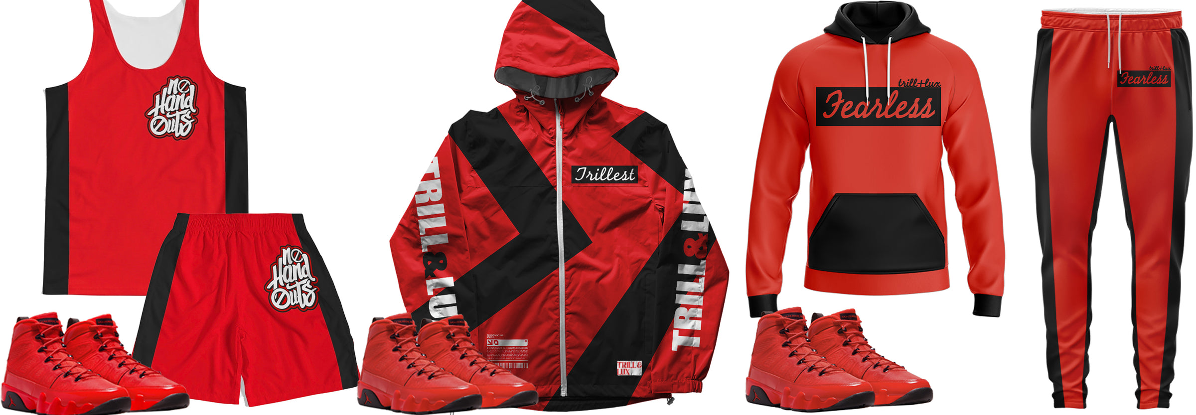 Jordan 9 Chile Red