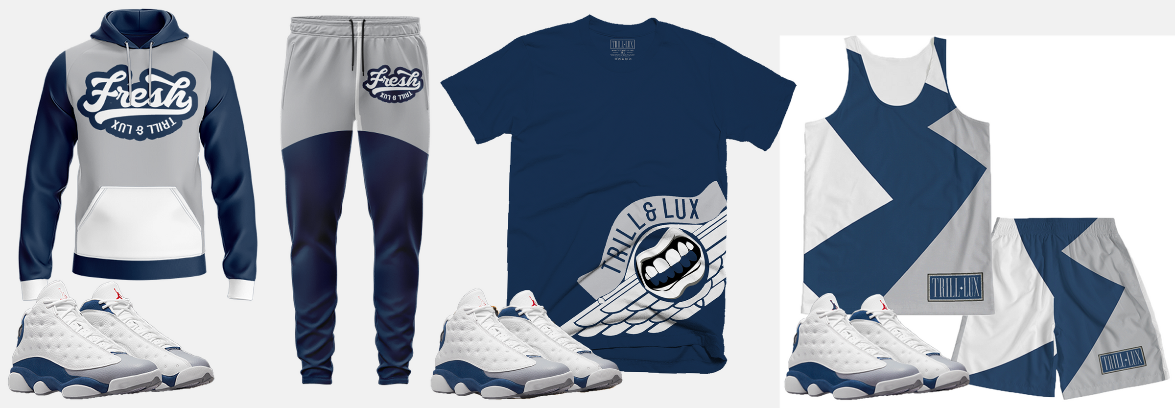 Air Jordan 13 French Blue