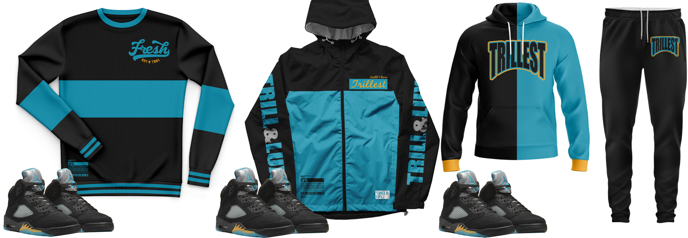 Air Jordan 5 Aqua