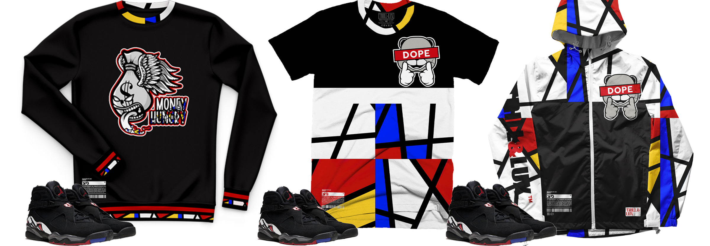 Air jordan 8 Playoff Collection