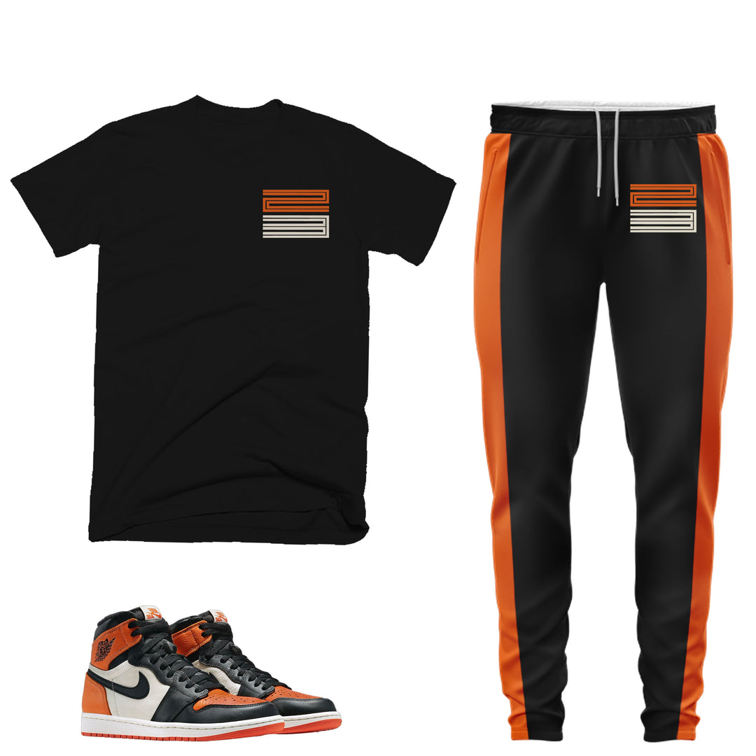 23 | T-shirt and Jogger Outfit Match - Shattered Backboard