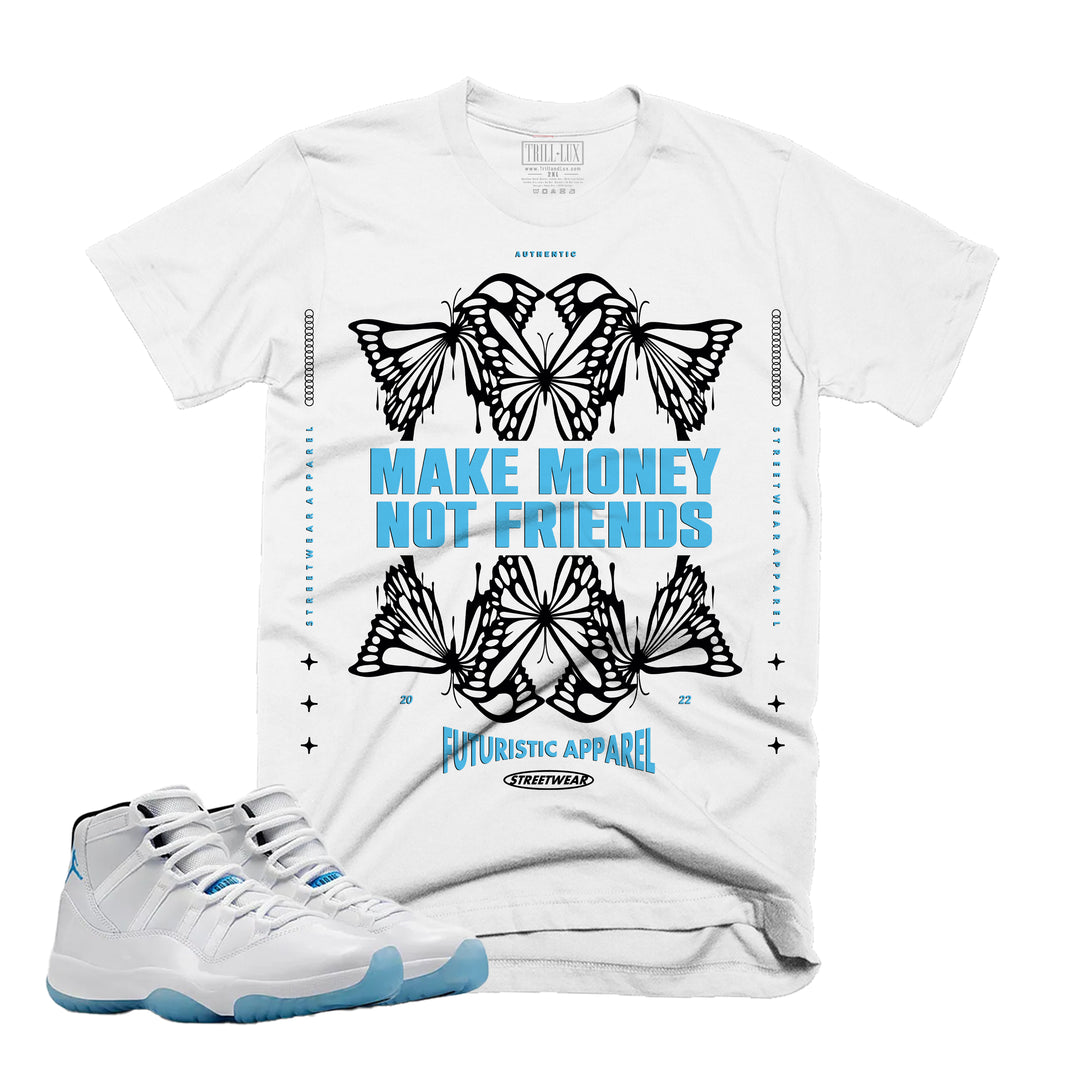 Make Money | Retro Air Jordan 11 Legend Blue Tee