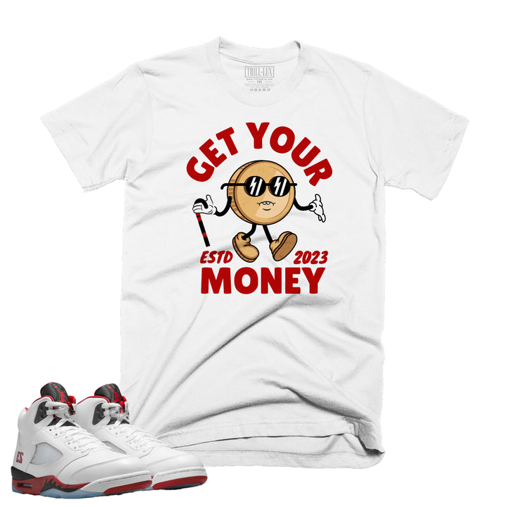 Get Your Money | T-Shirt - Fire Red 5 | Trill and Lux