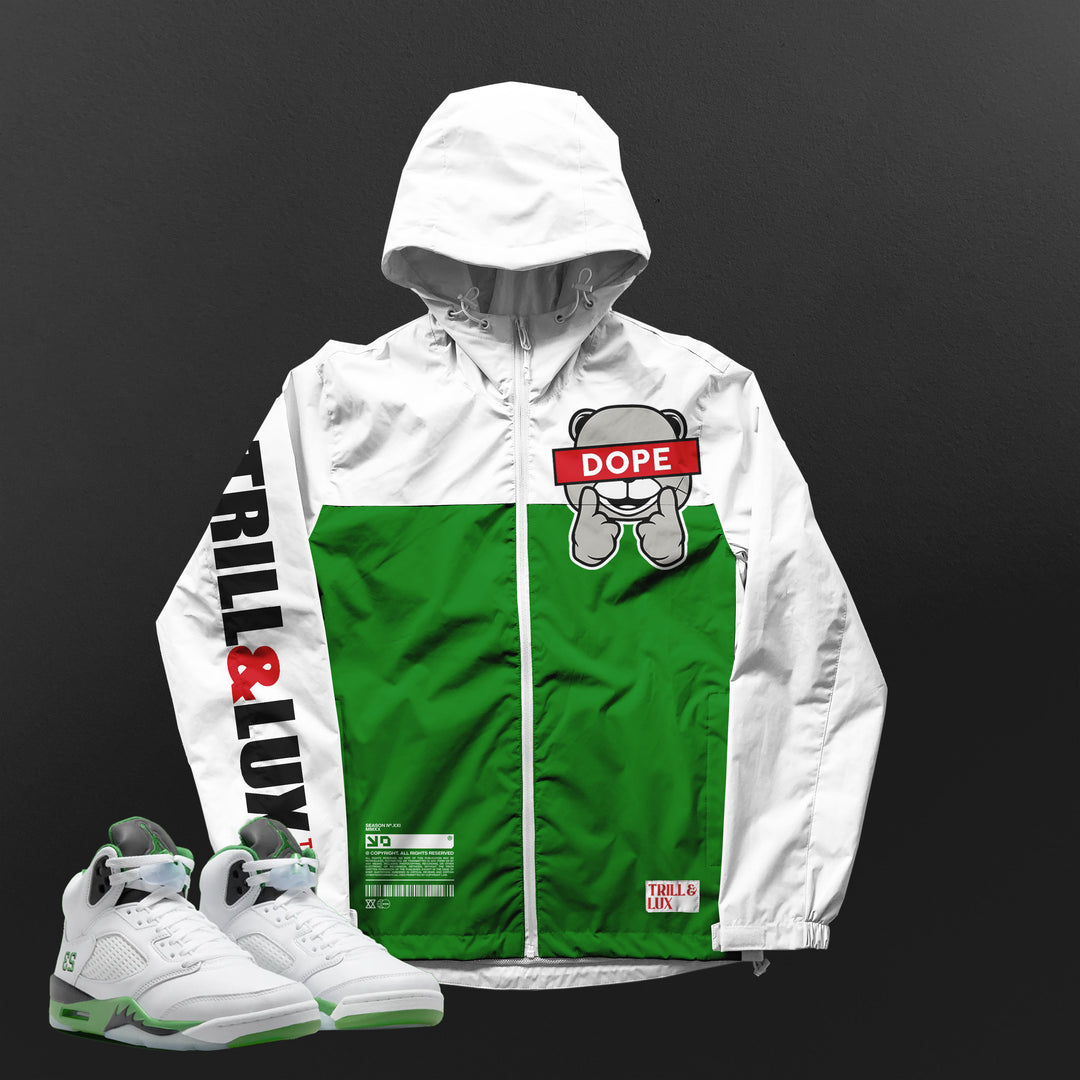 Dope | Air Jordan 5 Lucky Green  Windbreaker