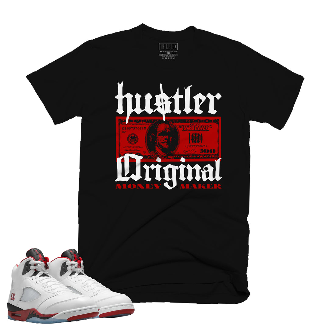Money maker| T-Shirt - Fire Red 5 | Trill and Lux