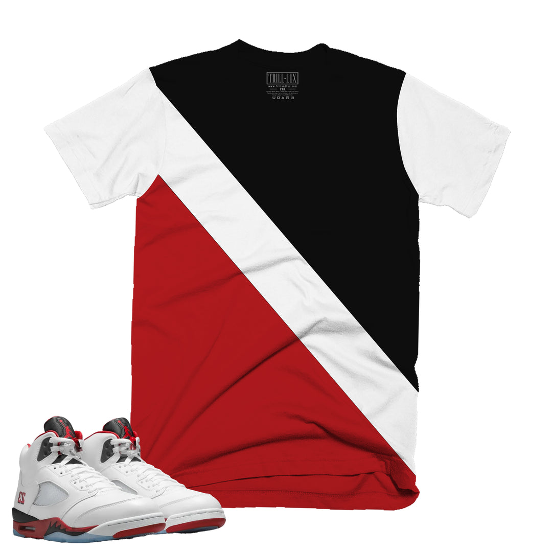 T-Shirt - Fire Red 5 | Trill and Lux