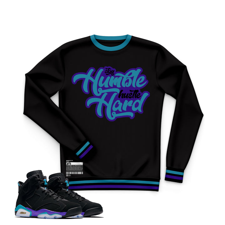 Humble | Air Jordan 6  Aqua T-shirt | Hoodie | Sweatshirt | Jogger | Hat