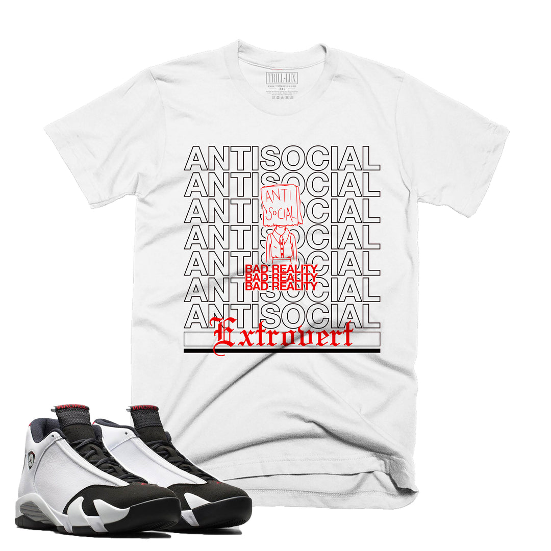 Antisocial | Retro Air Jordan 14 Black Toe Tee