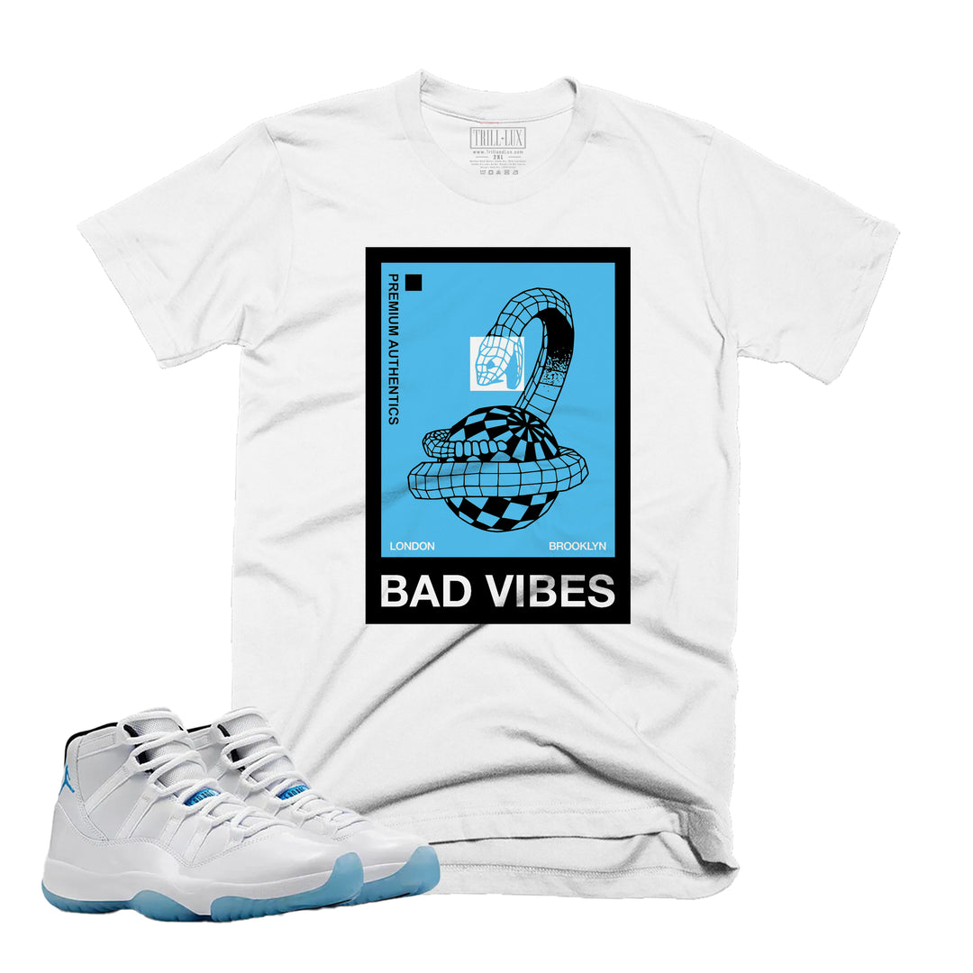 Bad Vibes | Retro Air Jordan 11 Legend Blue Tee