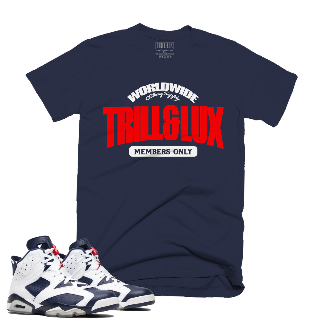 Members Only | Retro Air Jordan 6 Olympic Tee