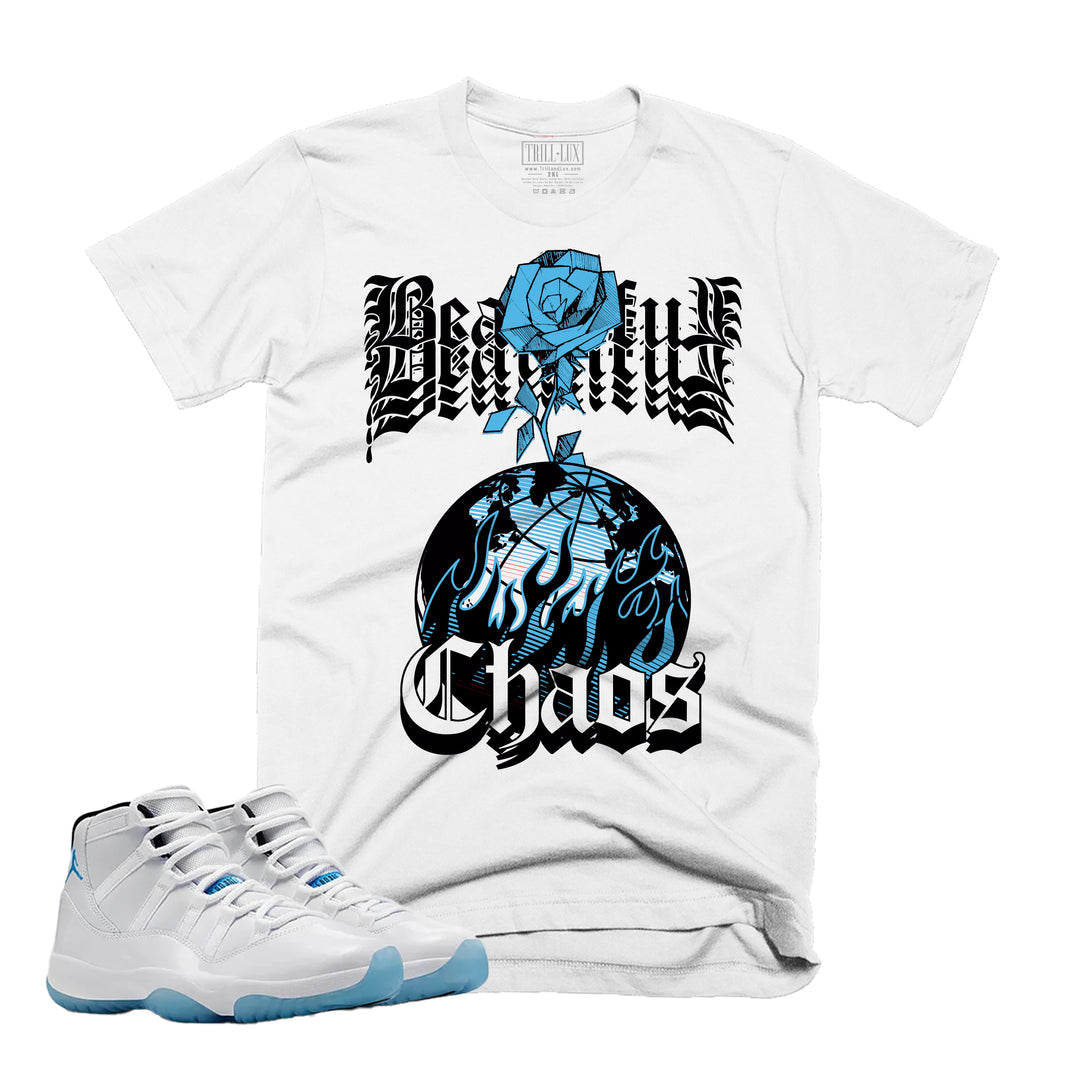 Chaos | Retro Air Jordan 11 Legend Blue Tee