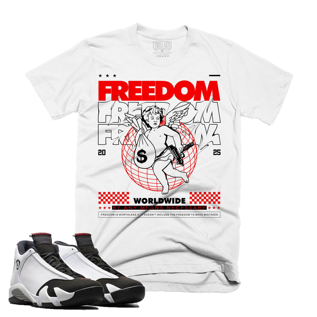 Freedom | Retro Air Jordan 14 Black Toe Tee