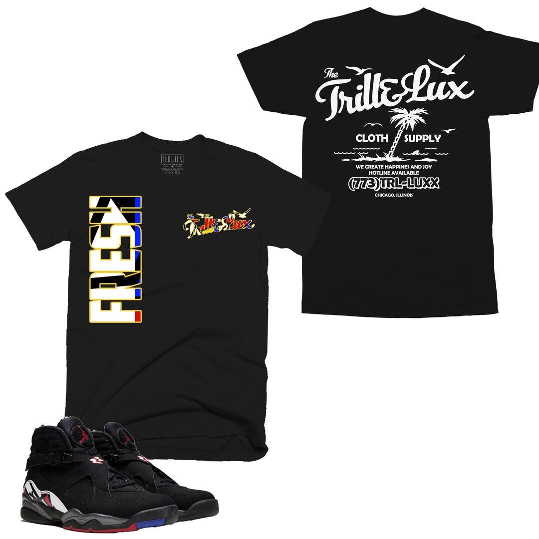 Fresh | Retro Air Jordan 8 Playoff T-shirt