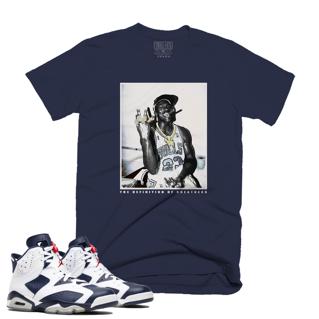 GOAT | Retro Air Jordan 6 Olympic Tee