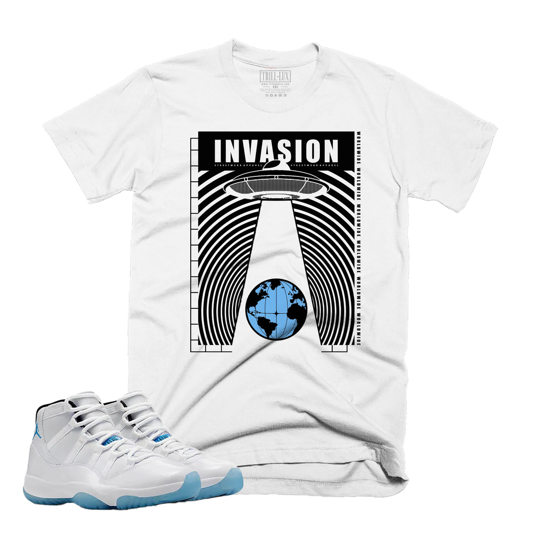 Invasion | Retro Air Jordan 11 Legend Blue Tee