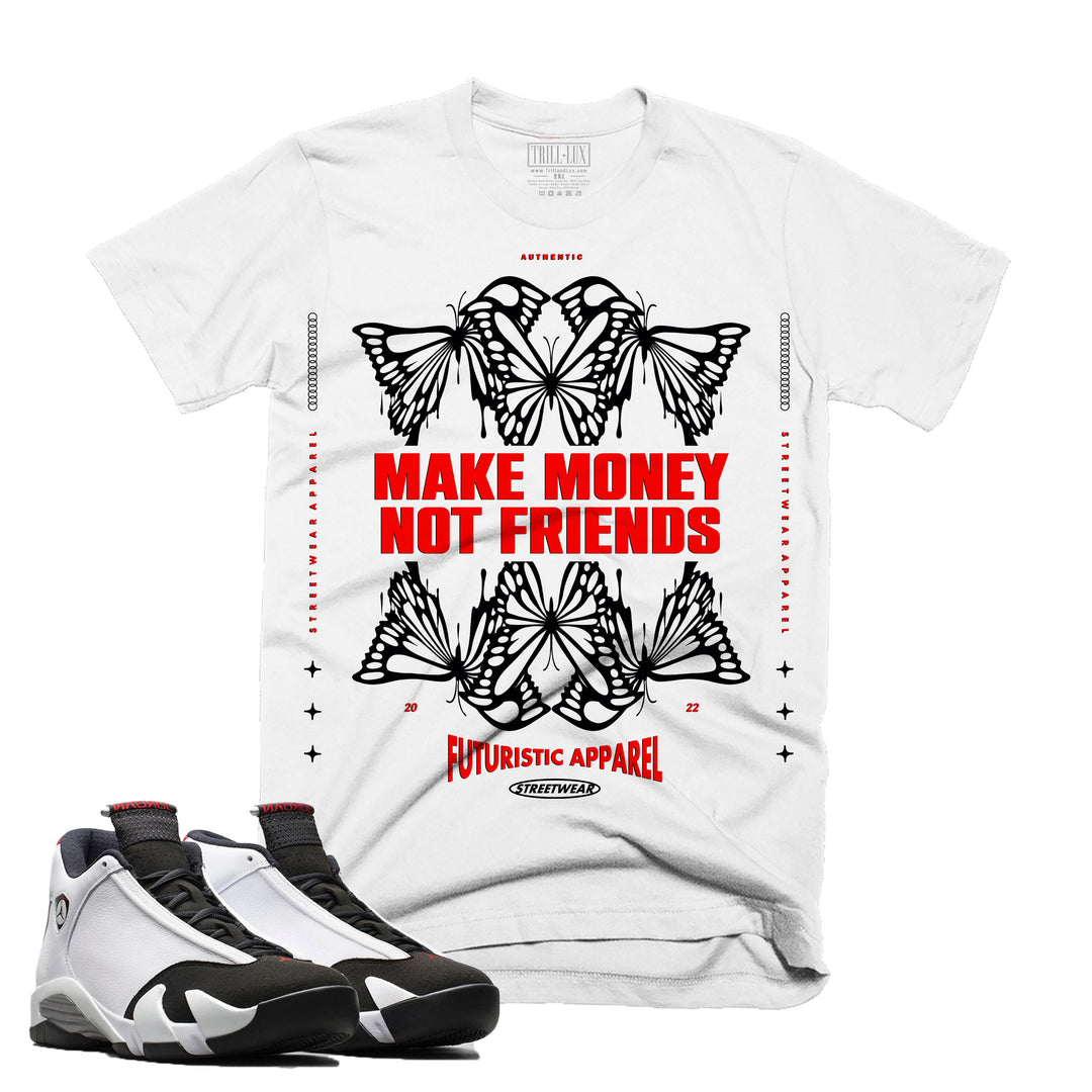 Make Money | Retro Air Jordan 14 Black Toe Tee