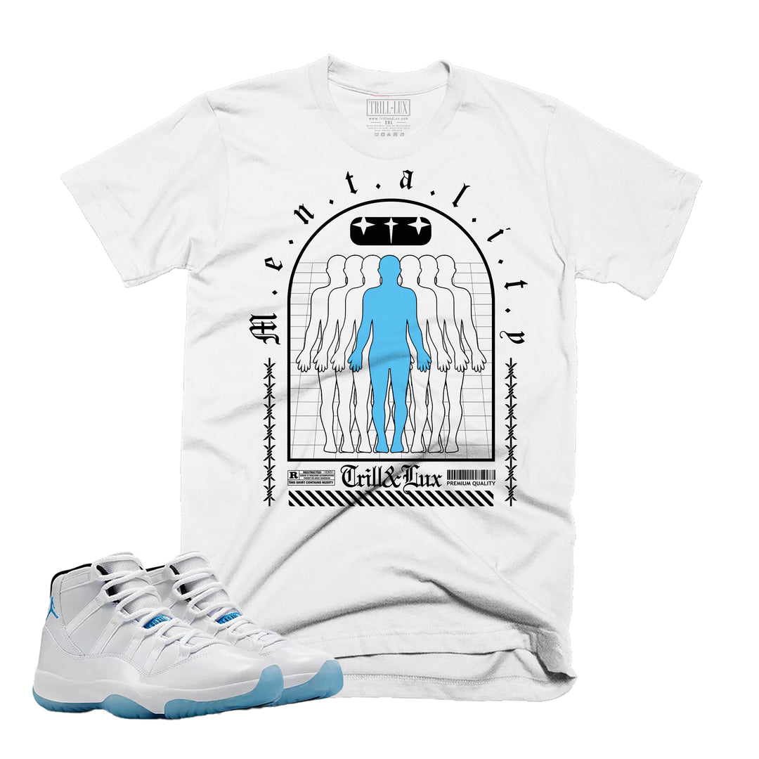 Mentality | Retro Air Jordan 11 Legend Blue Tee