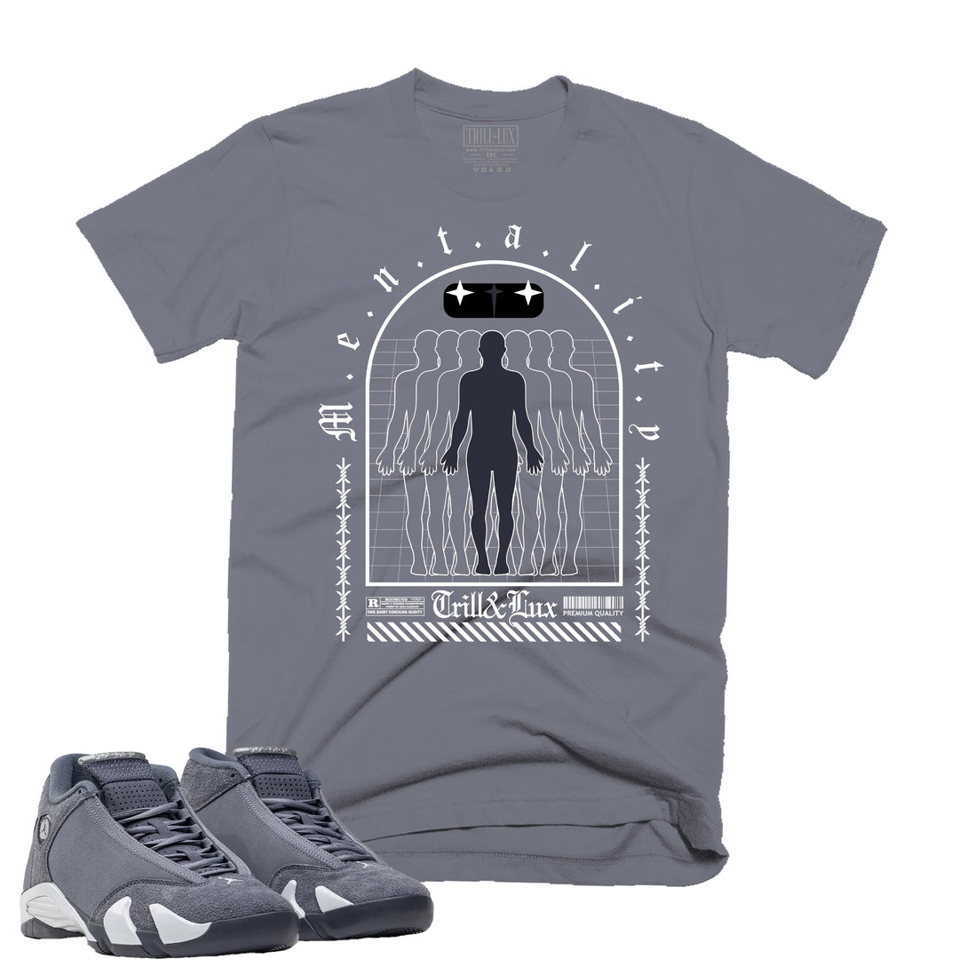 Mentality | Retro Air Jordan 14 Flint Grey Tee