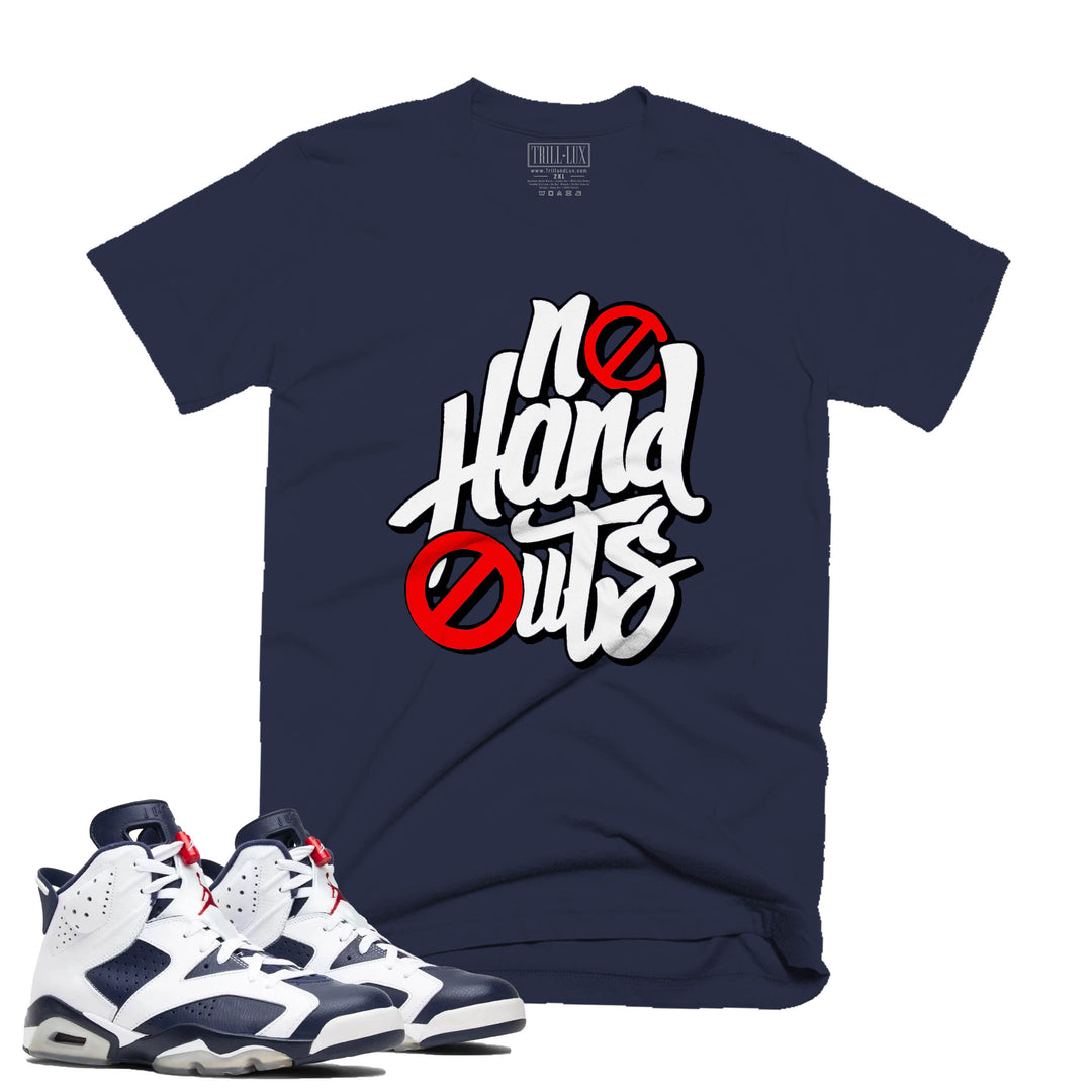 No Handouts | Retro Air Jordan 6 Olympic Tee