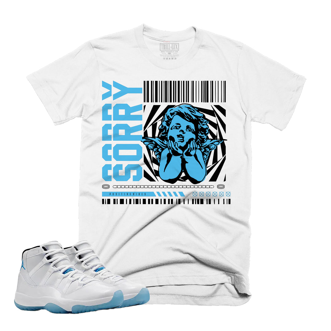Not Sorry | Retro Air Jordan 11 Legend Blue Tee