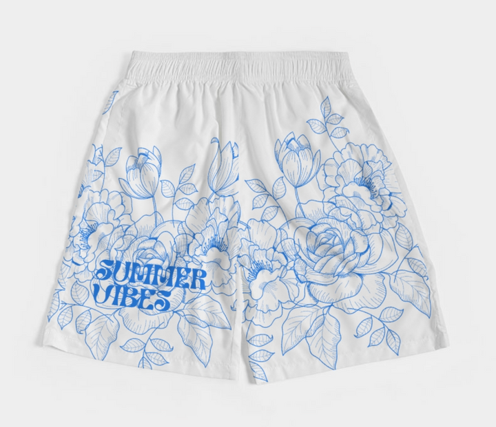 Summer Vibes | Air jordan 3 True Blue & Copper Jogger Shorts