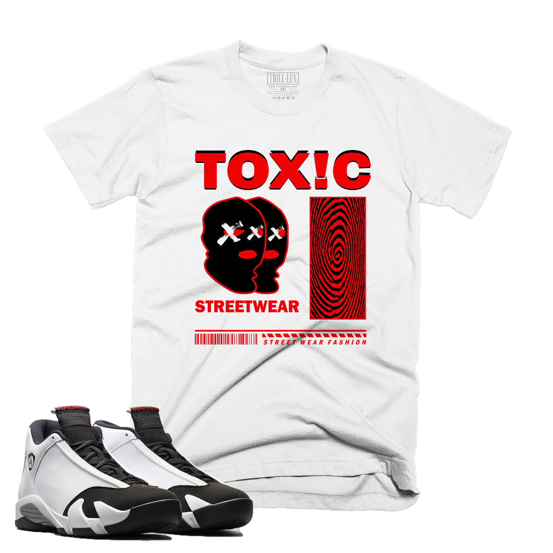 Toxic | Retro Air Jordan 14 Black Toe Tee