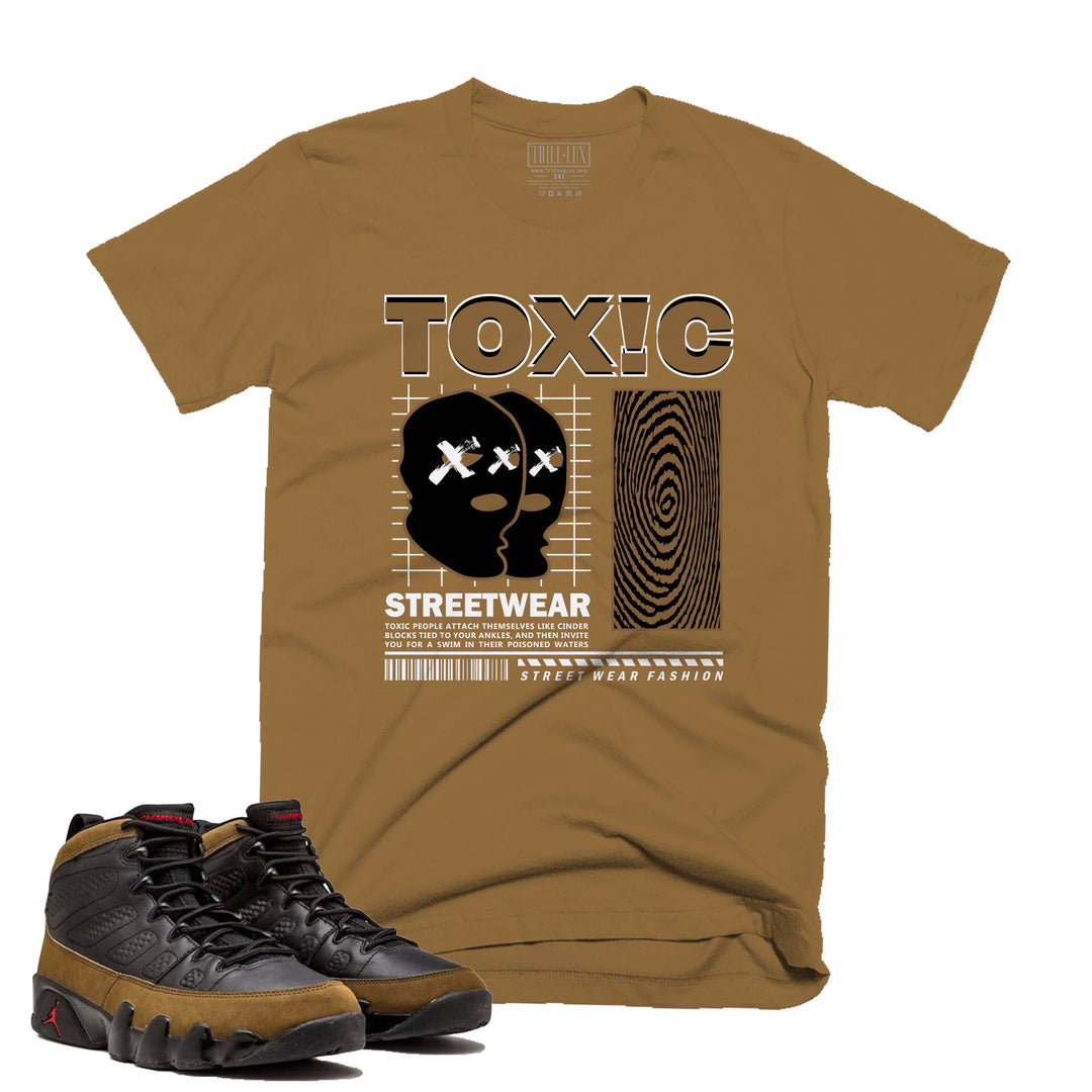 Toxic | Retro Air Jordan 9 Olive Tee