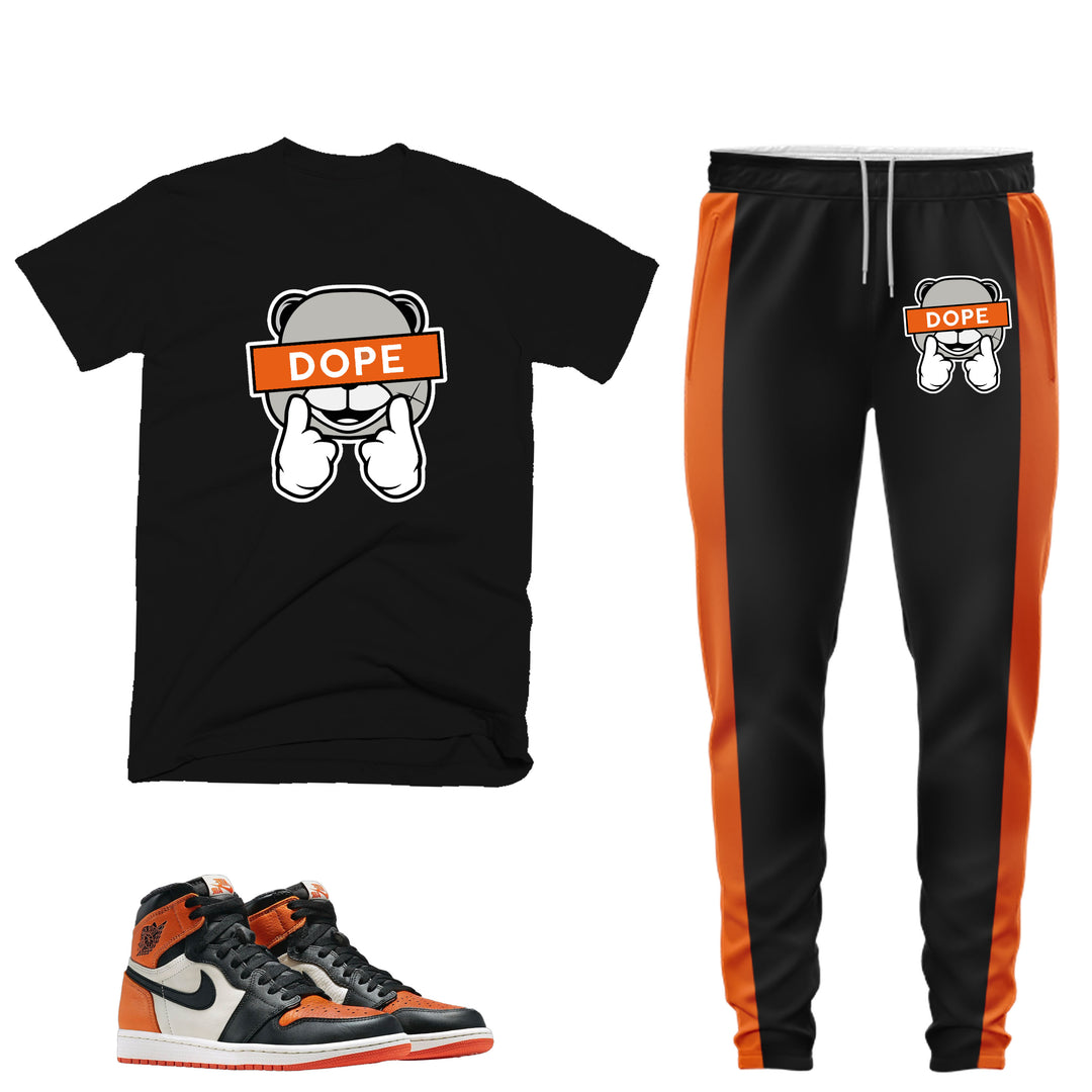 Dope | T-shirt and Jogger Outfit Match - Shattered Backboard