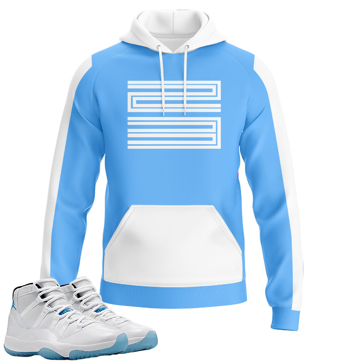 23 Hoodie & Jogger Outfit Set - Jordan 11 Legend Blue