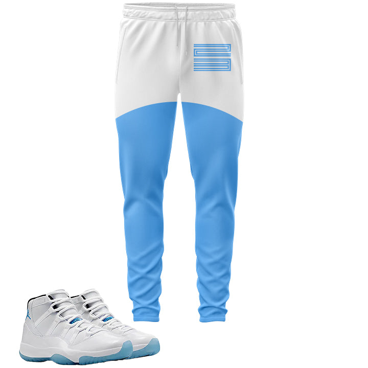 23 Hoodie & Jogger Outfit Set - Jordan 11 Legend Blue