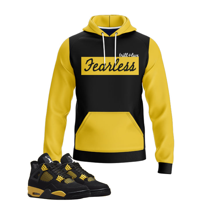 Fearless | Air Jordan 4 Thunder Inspired Hoodie |