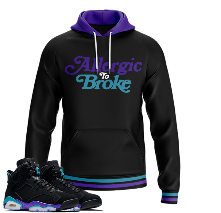 Allergic | Air Jordan 6  Aqua T-shirt | Hoodie | Sweatshirt | Jogger | Hat