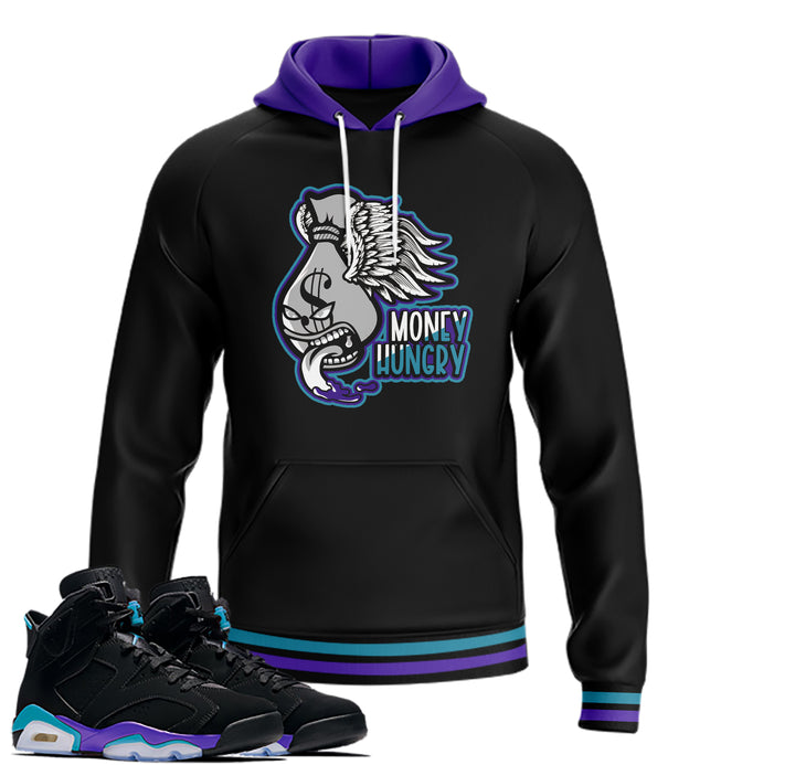 Hungry | Air Jordan 6  Aqua T-shirt | Hoodie | Sweatshirt | Jogger | Hat