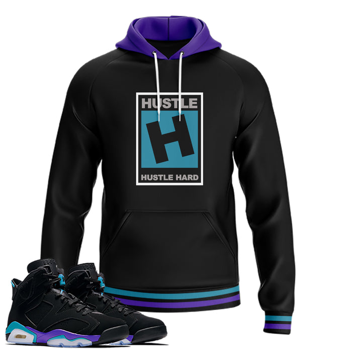 Rated Hustle | Air Jordan 6  Aqua T-shirt | Hoodie | Sweatshirt | Jogger | Hat