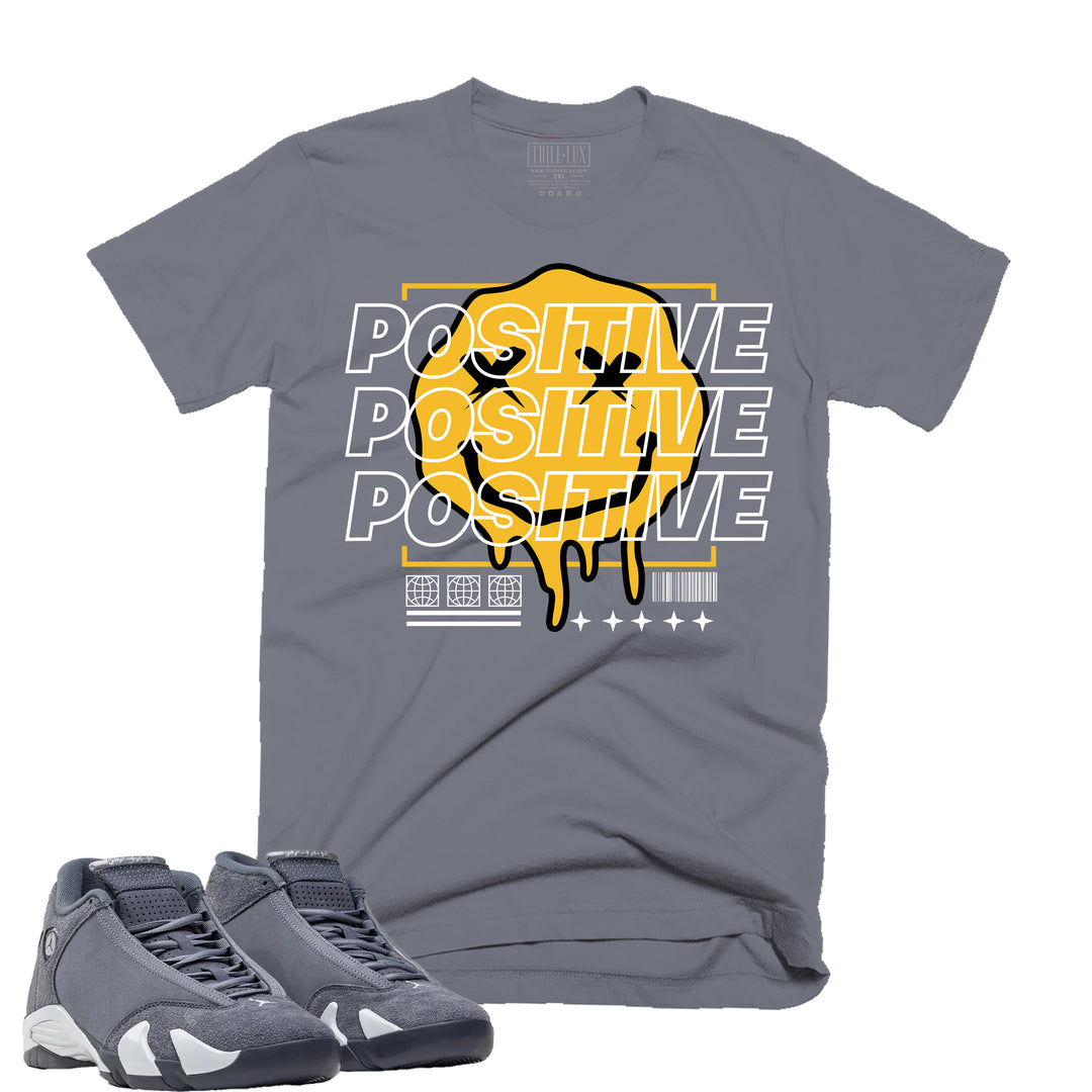 Positive | Retro Air Jordan 14 Flint Grey Tee