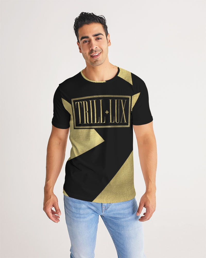 Trill & Lux Fragment Tee | Retro Air Jordan 6 DMP Colorblock T-shirt