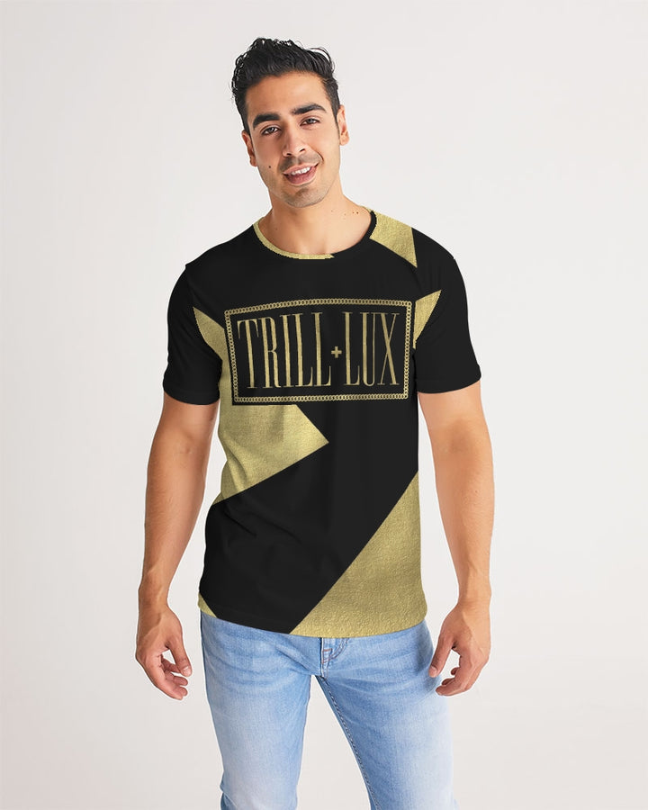 Trill & Lux Fragment Tee | Retro Air Jordan 6 DMP Colorblock T-shirt