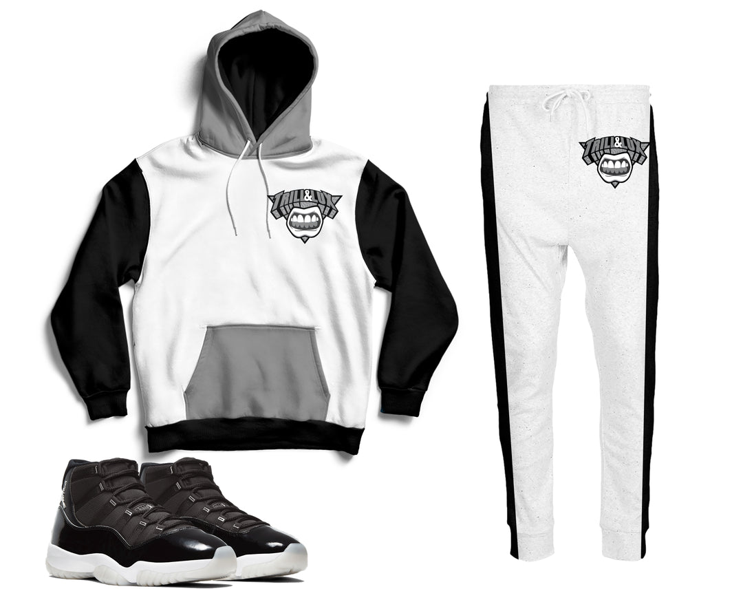 Trill | Air Jordan 11 Jubilee Inspired Jogger and Hoodie Suit |
