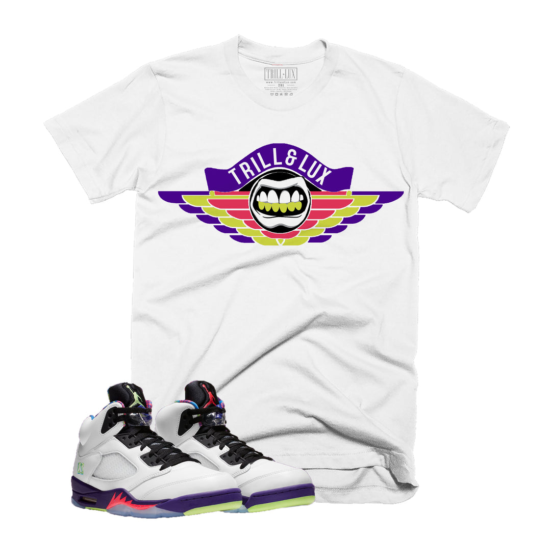 Wingz | Retro Air Jordan 5 Ghost Green Inspired | T-shirt