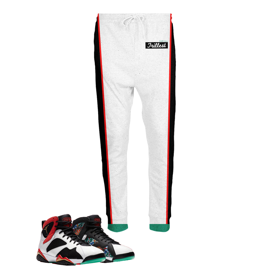 Trillest | Jordan 7 Chile Red Inspired Jogger |