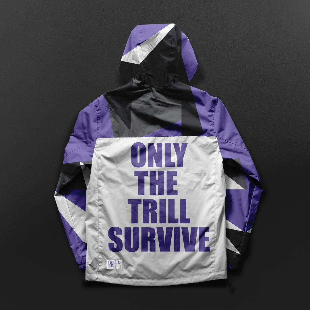 Trillest | Air Jordan 7 Flint Royal Windbreaker
