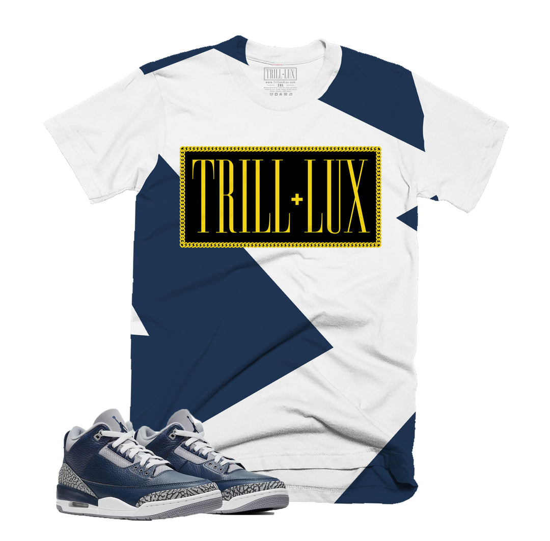 Fragment Tee | Retro Jordan 3 Midnight Navy T-shirt |