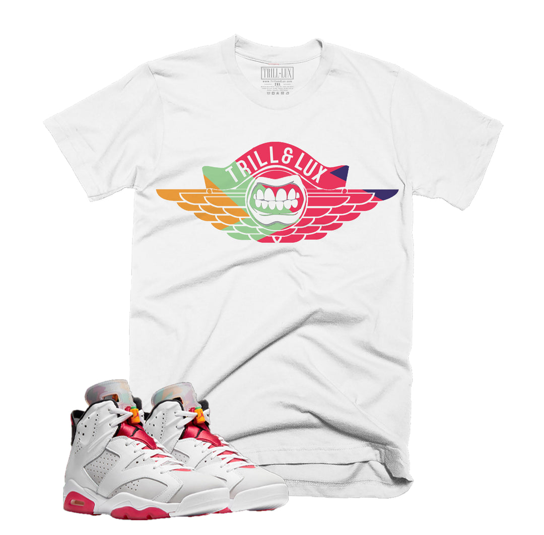 Trill Wingz Retro Air Jordan 6 Hare Inspired | T-shirt