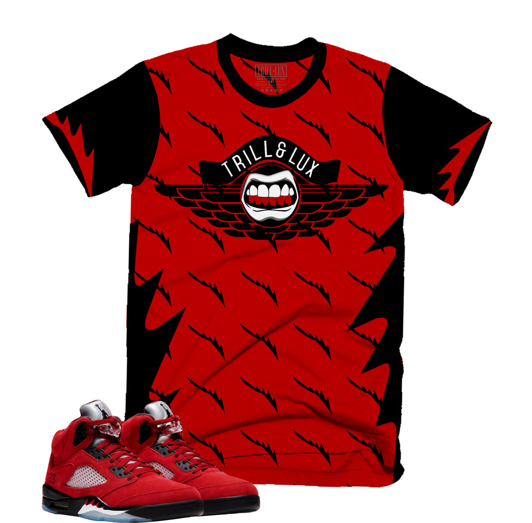 Flight Tee | Retro Air Jordan 5 Toro Bravo Colorblock T-shirt