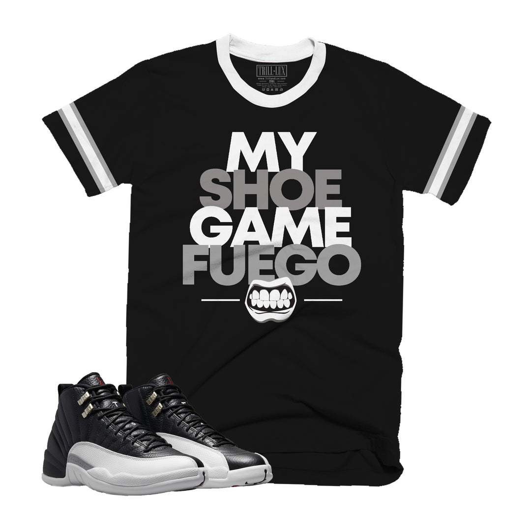 Fuego Tee | Retro Air Jordan 12 PLAYOFF T-shirt