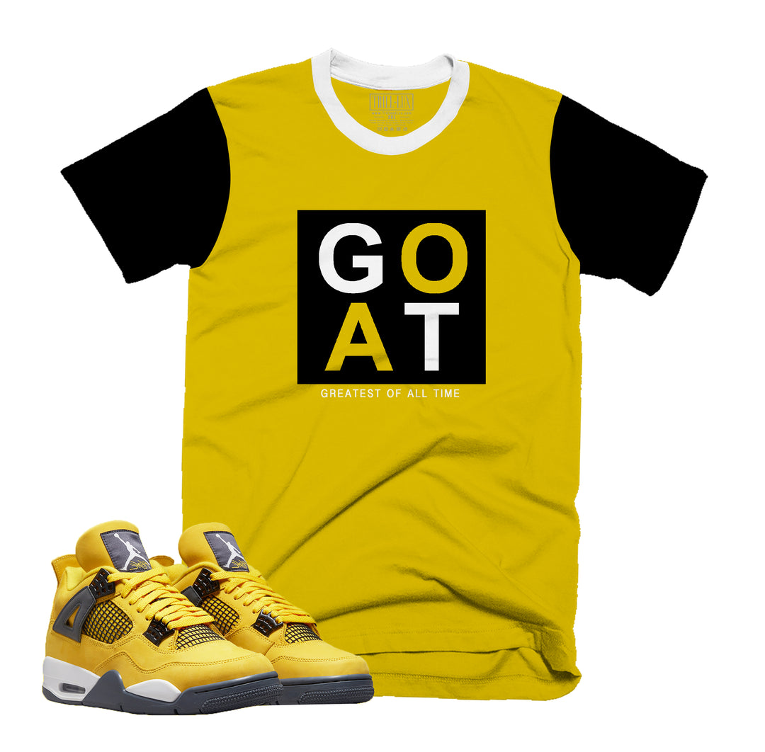 GOAT | Retro Air Jordan 4 Tour Yellow Lightning T-shirt |