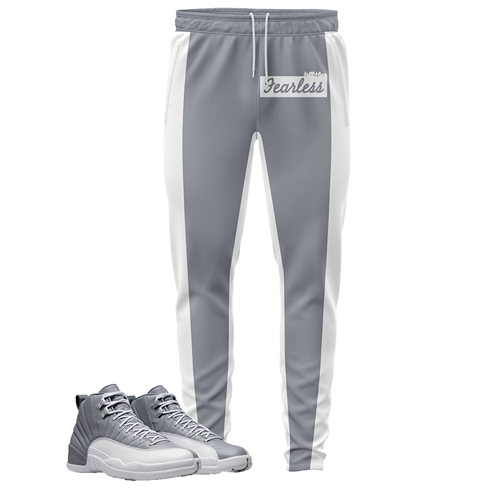 Fearless | Air Jordan 12 Stealth Grey Jogger