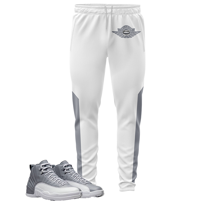 Flight | Air Jordan 12 Stealth Grey Jogger