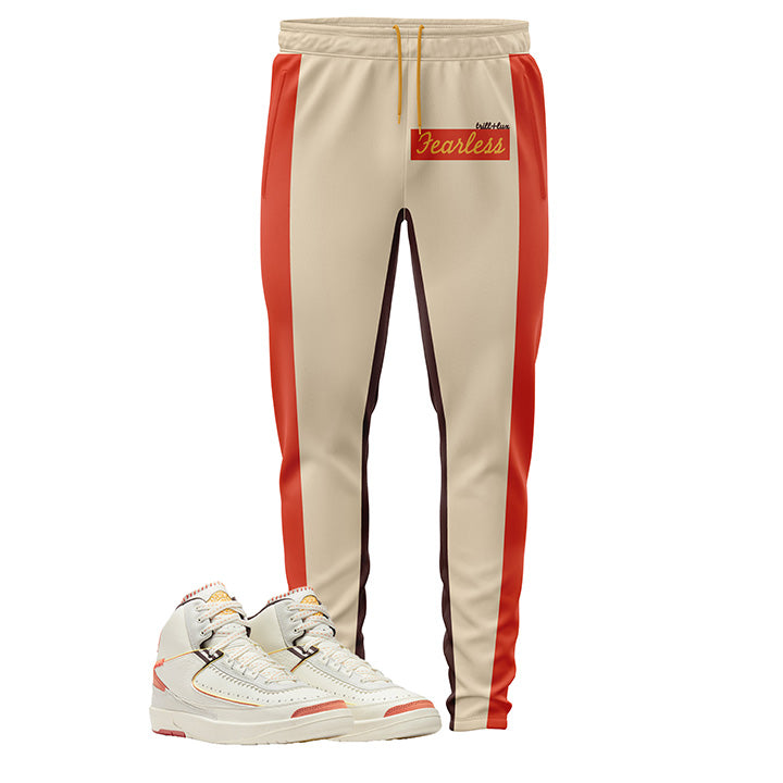 HSTLR | Retro Air Jordan 2 Maison Chateau Rouge Fearless Jogger