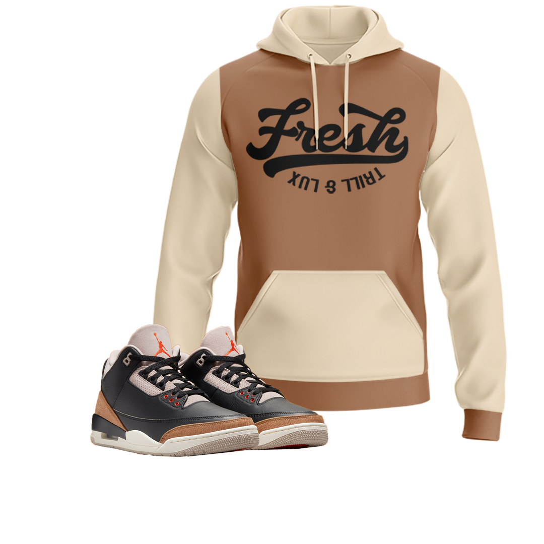 Fresh | Jordan 3 Desert Elephant Hoodie